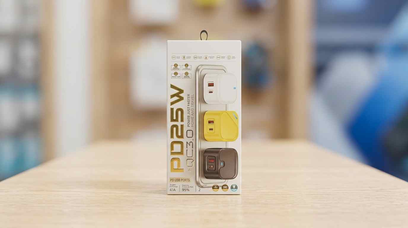 PD25W + QC3.0 Fast Charger