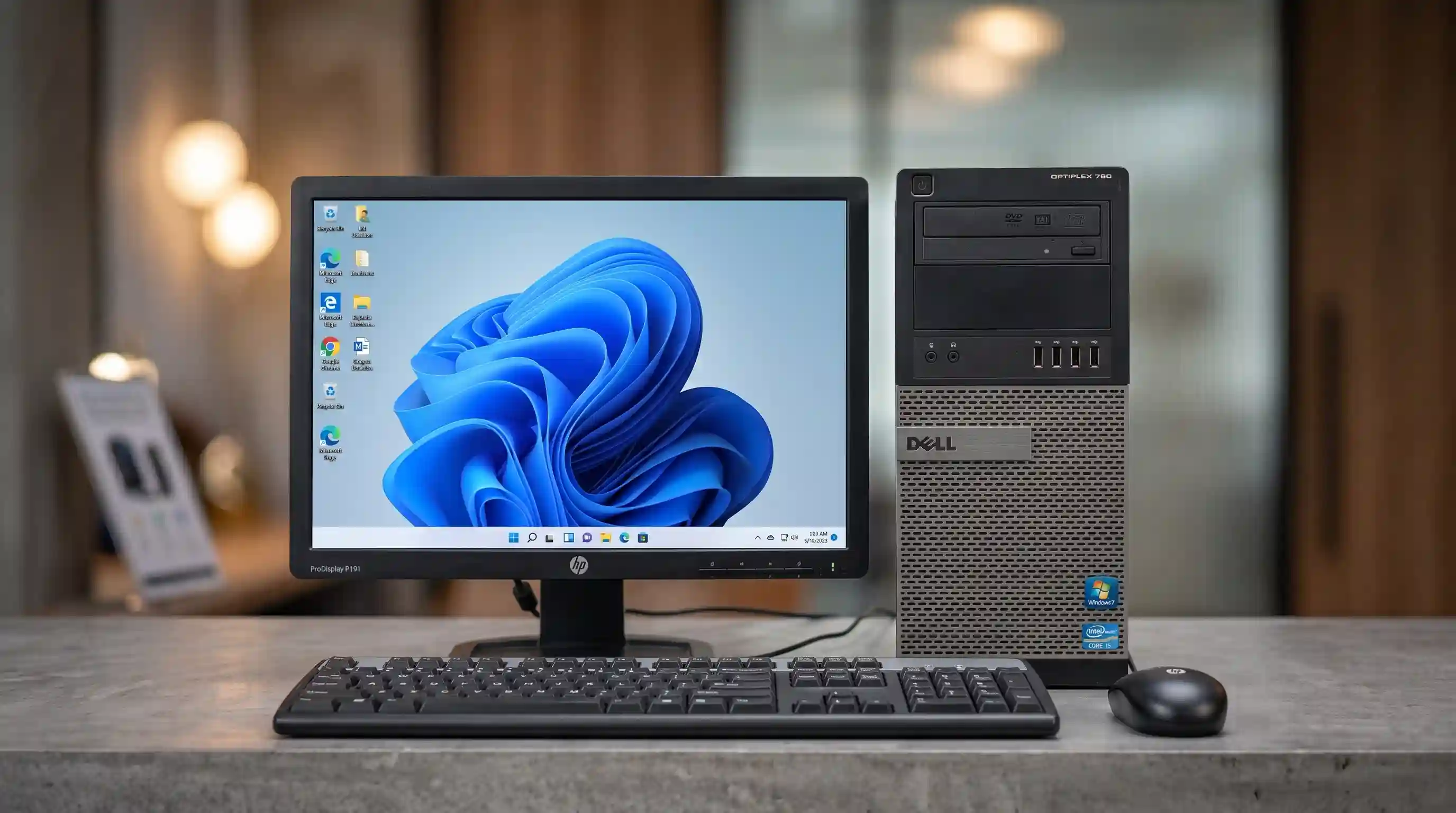 Dell OptiPlex 790 Desktop (Core i5) & Monitor Bundle