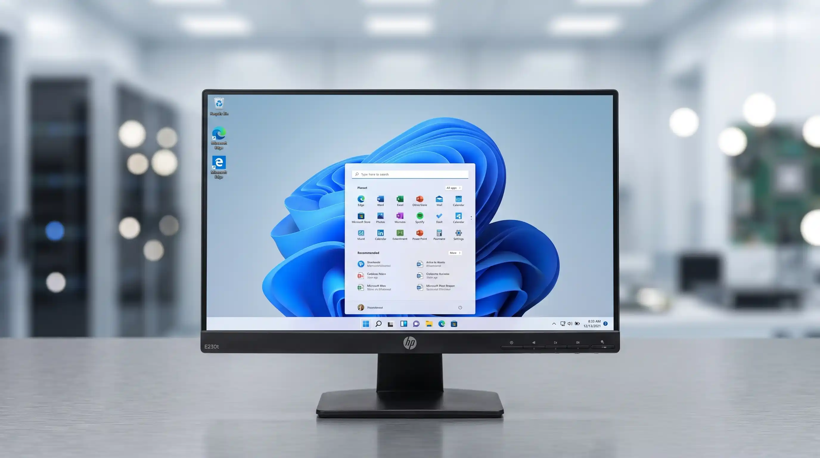 HP EliteDisplay E230t 23-inch FHD