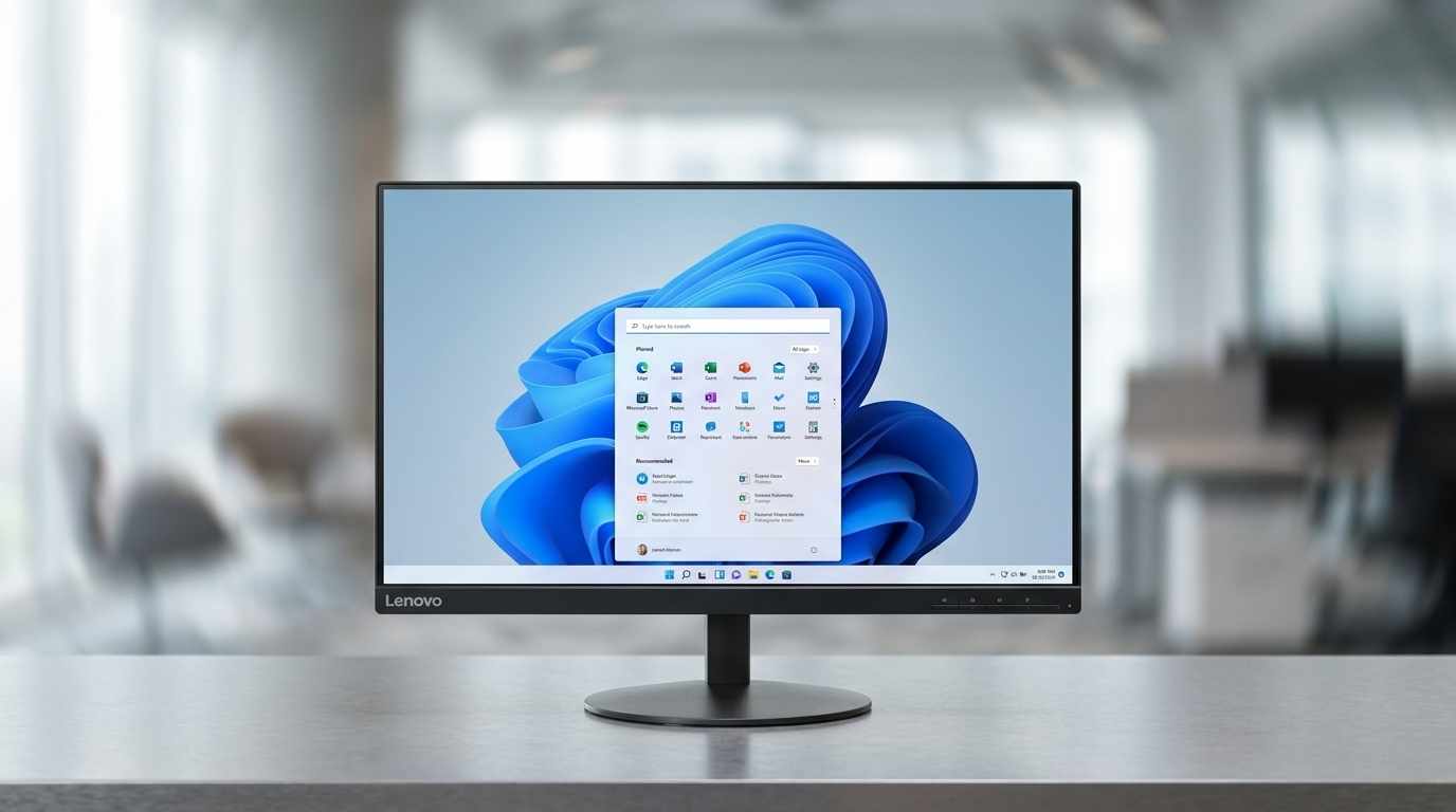 Lenovo ThinkVision 3-Side NearEdgeless IPS Monitor