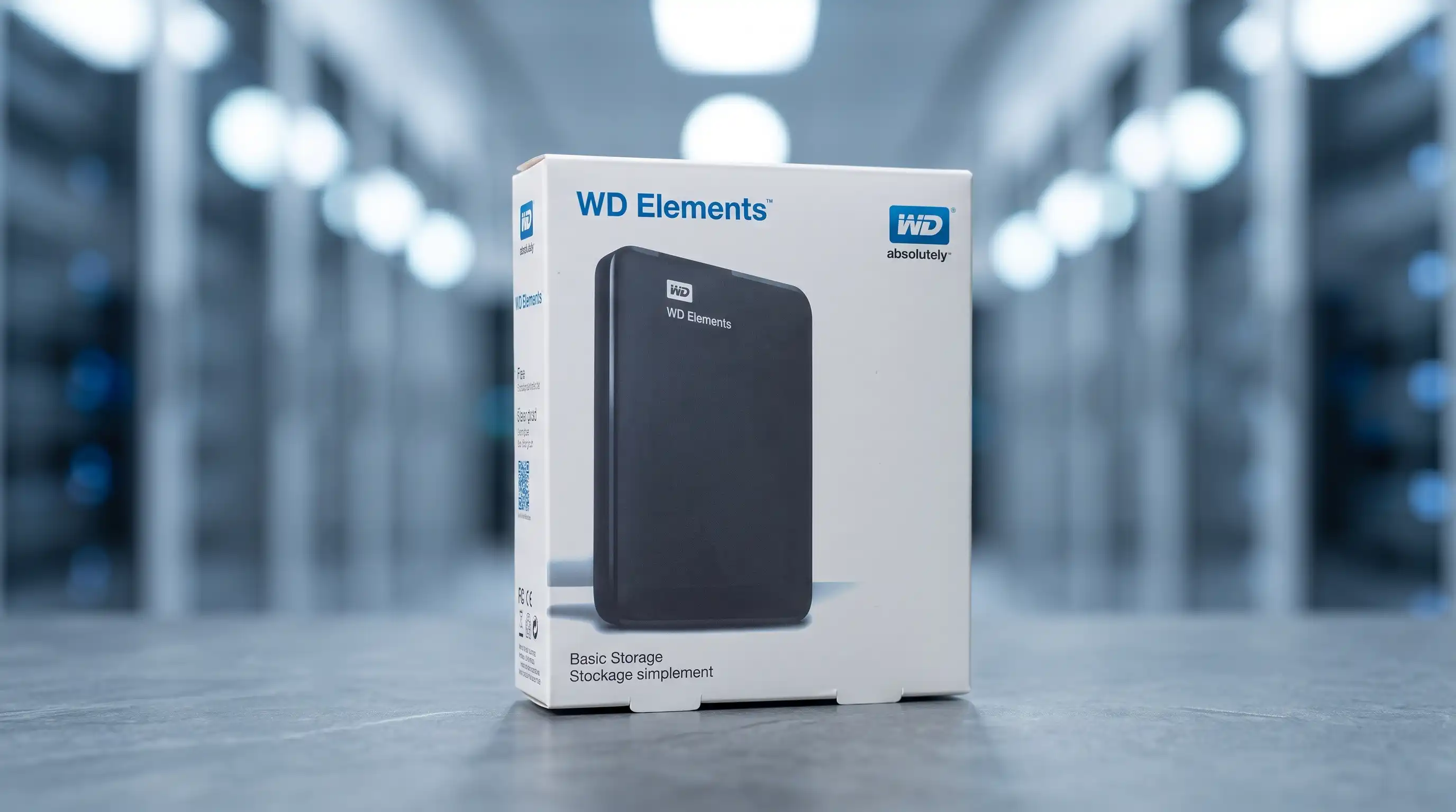 WD Elements Portable External Hard Drive