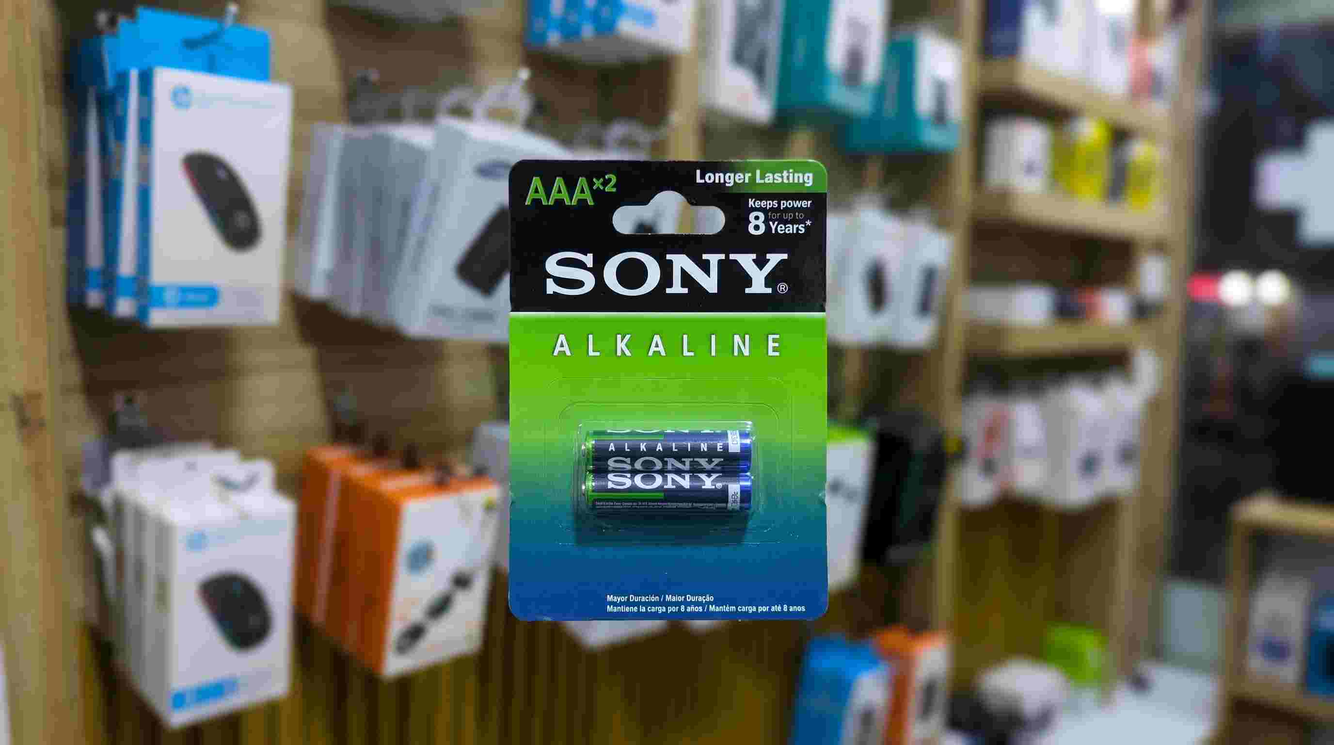 Sony Alkaline AAA & AA Batteries (2-Pack)